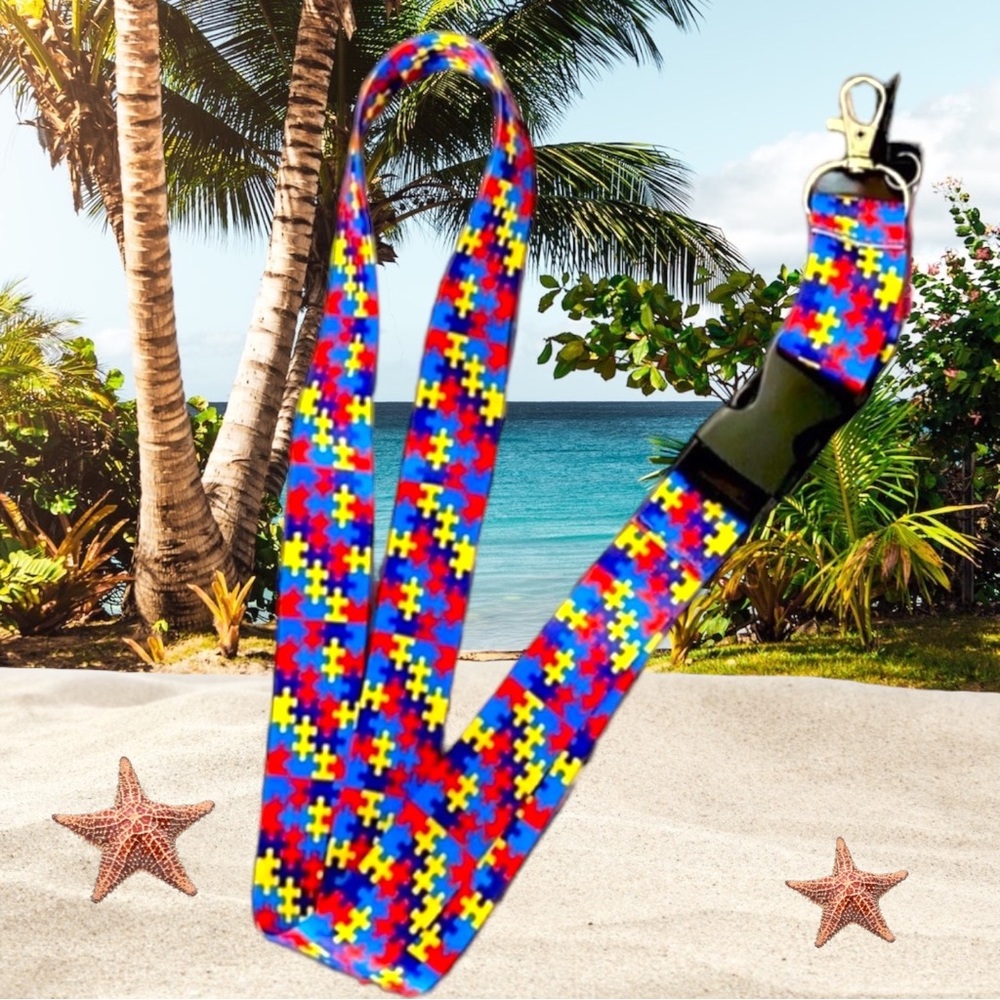 Autism Awareness Lanyards
